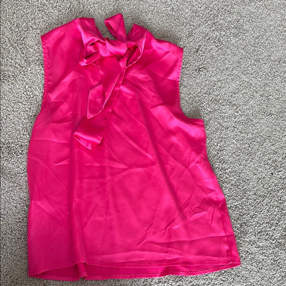Elegant Pink Sleeveless Top